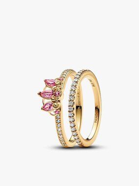 Pandora Rapunzel Sparkling Ring Set